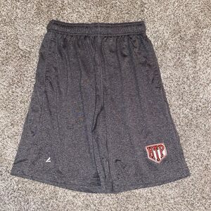 BSN Sports Gray Shorts Men's Small Logo Pre-Owned